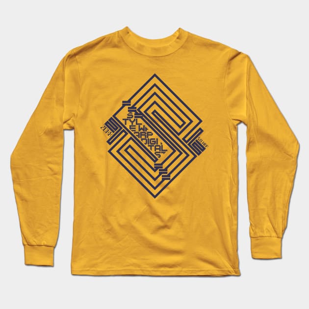 Deco Line 20XX Long Sleeve T-Shirt by StyleWarpDigital